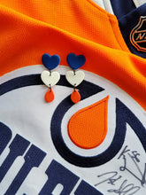 Load image into Gallery viewer, Oilers Love Dangles PREORDER
