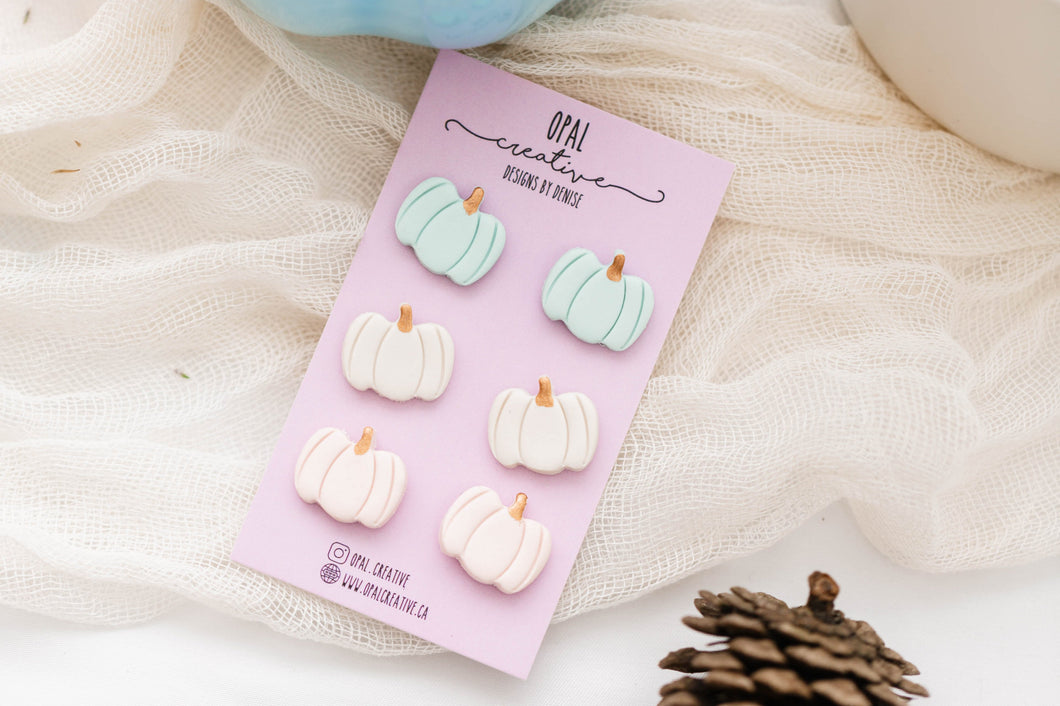 Cinderella Pumpkins 3 Stud Pack