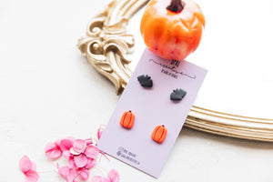 Bat and Pumpkin 2 Stud Pack